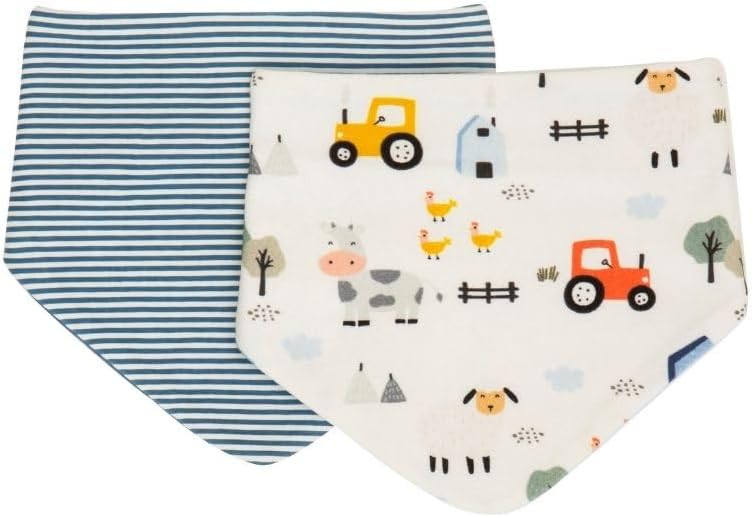 All4Ella Barnyard Bandana Bibs 2 Pack - Image 1